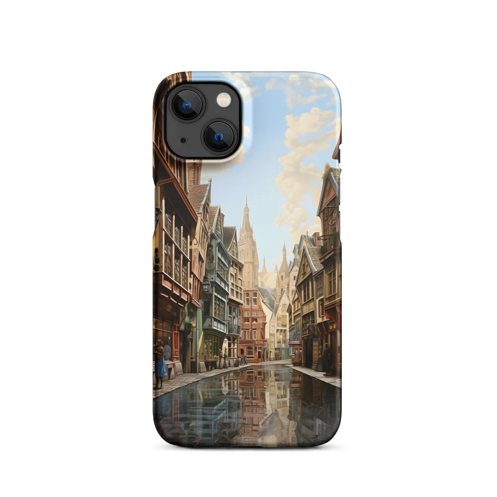 Pictorial Cityscape Reflection | Phone Case