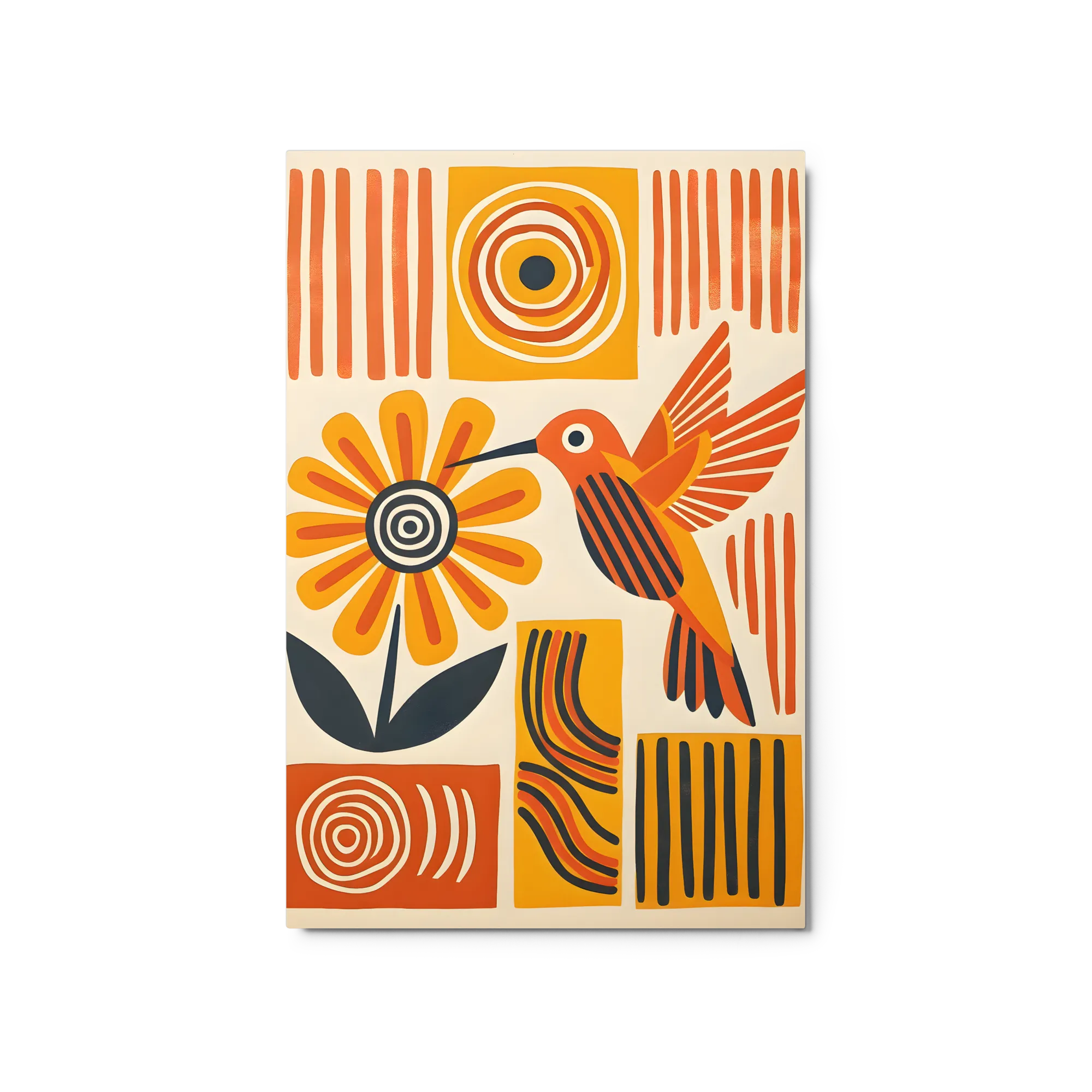 Mid-Century Moderne Kolibrie