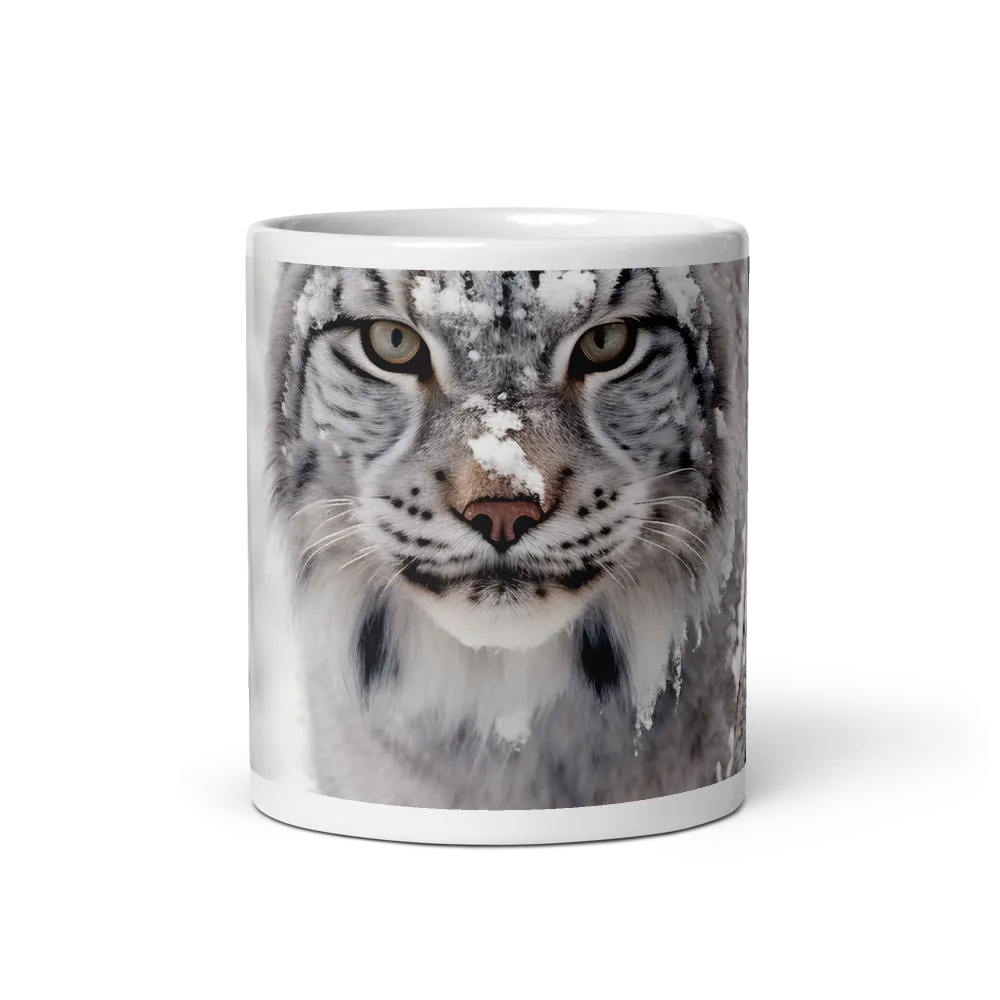 Gaze of the Winter Lynx 
 Mug | 11 oz