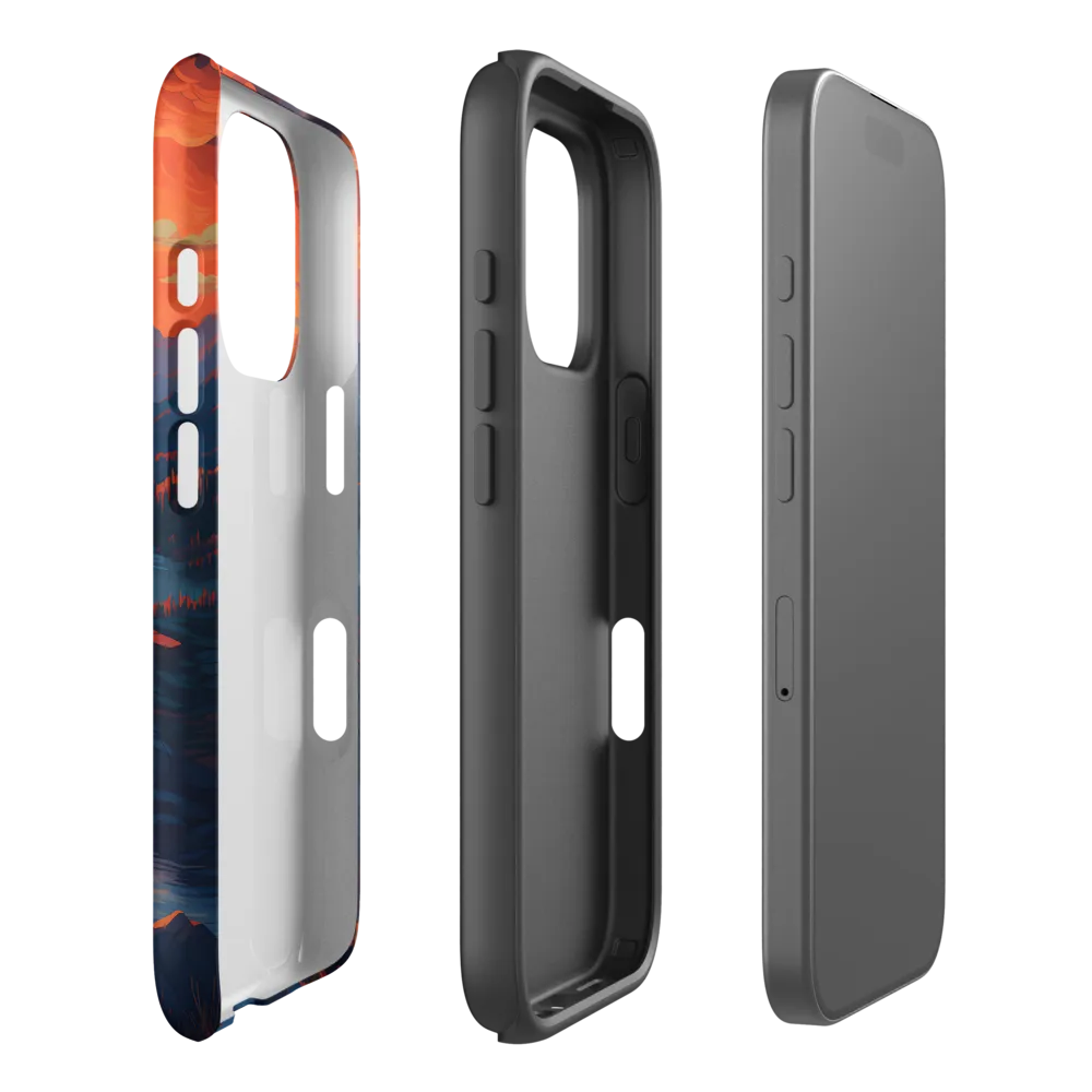 Vibrant Sunset Landscape | Phone Case