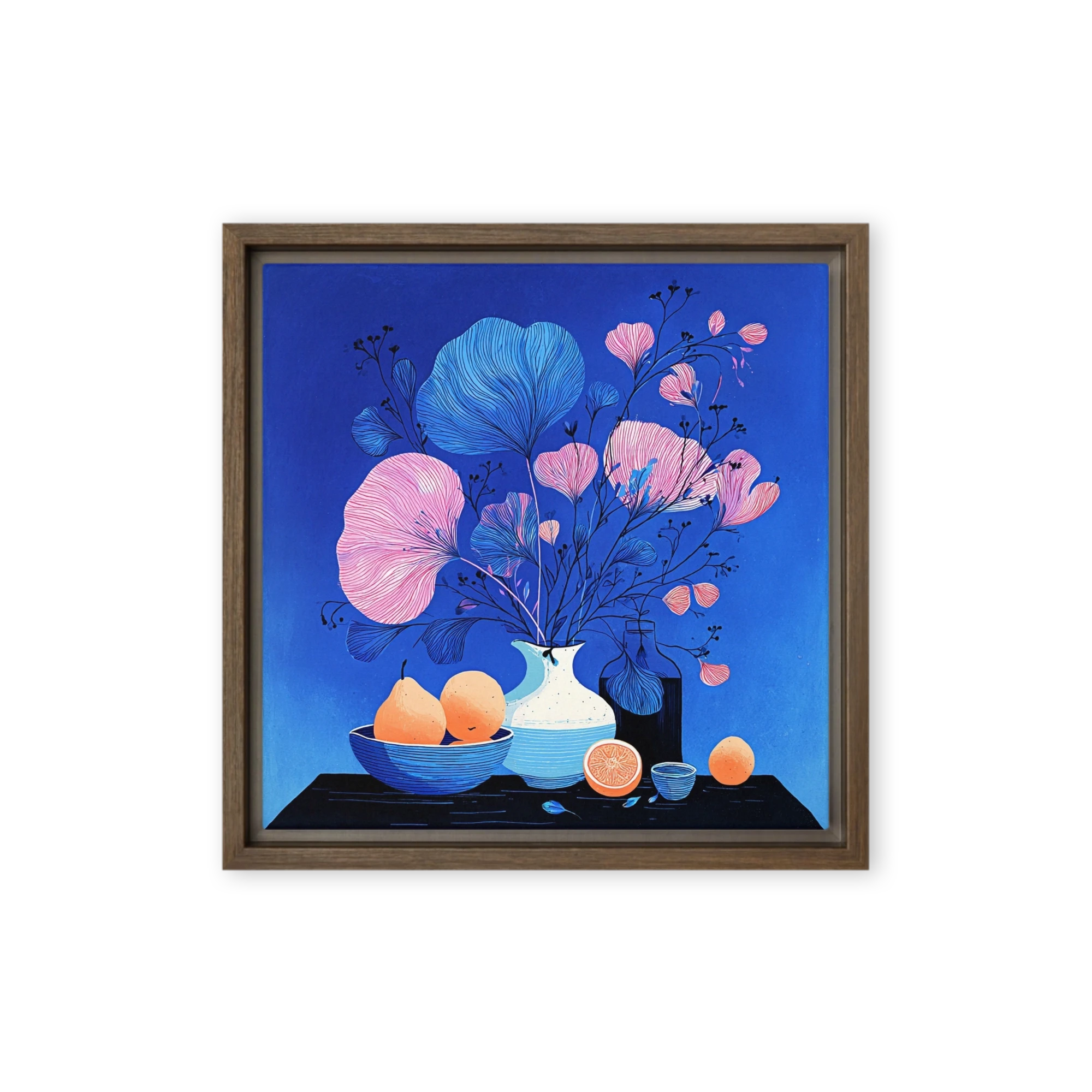 Still Life in Cobalt