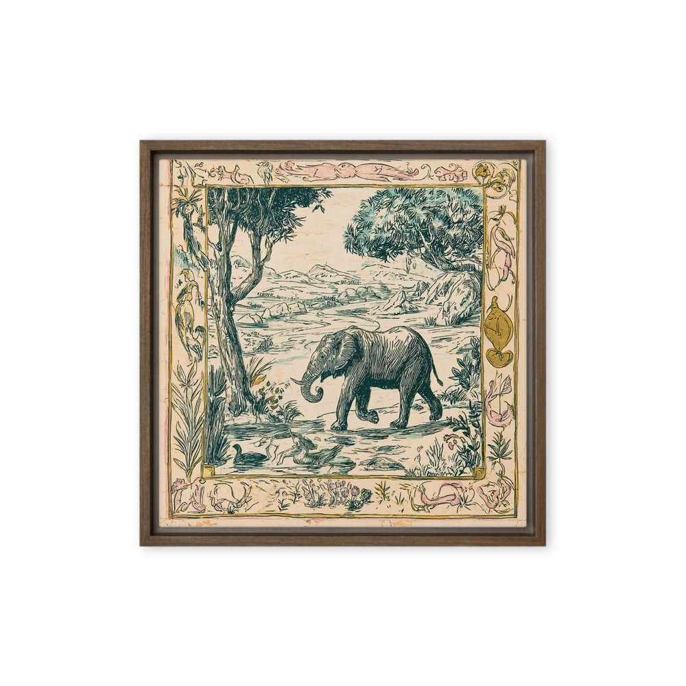 The Savanna Elephant | Art Print