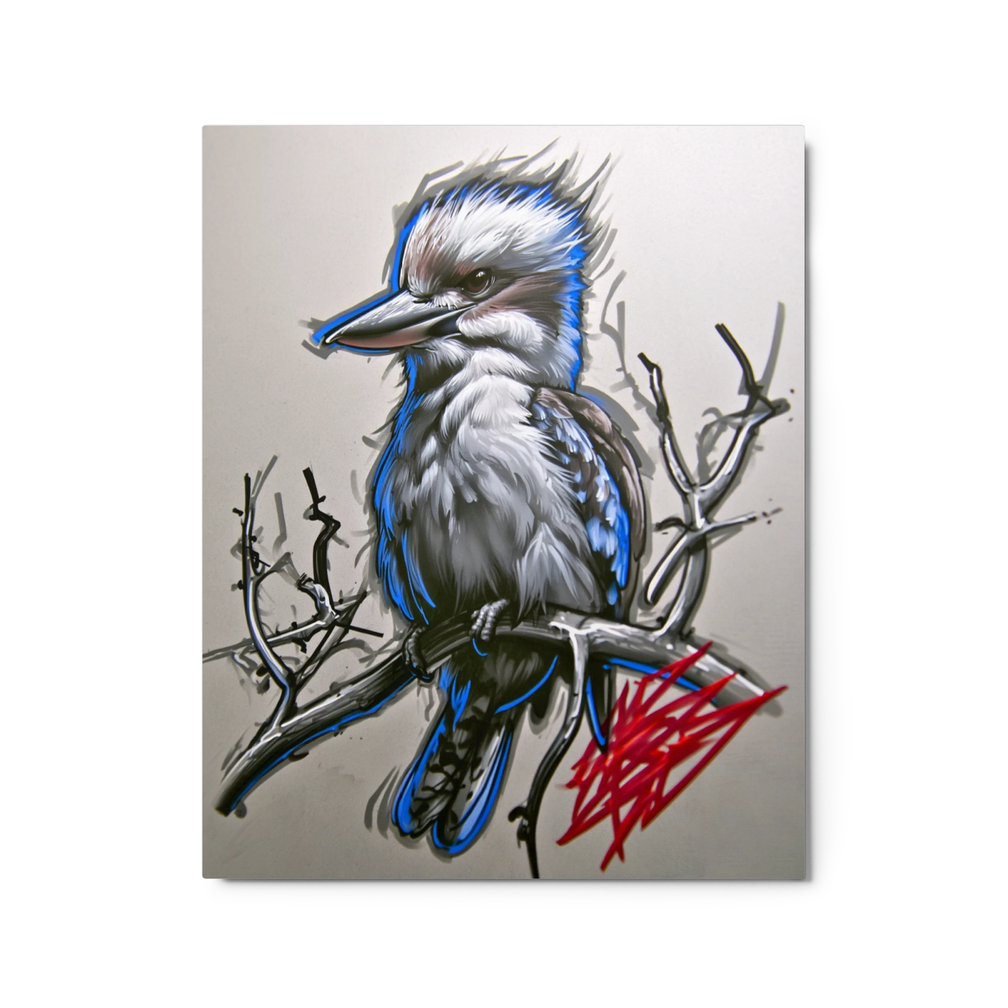 The Perched Kookaburra