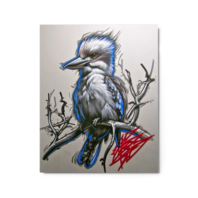 The Perched Kookaburra | Art Print