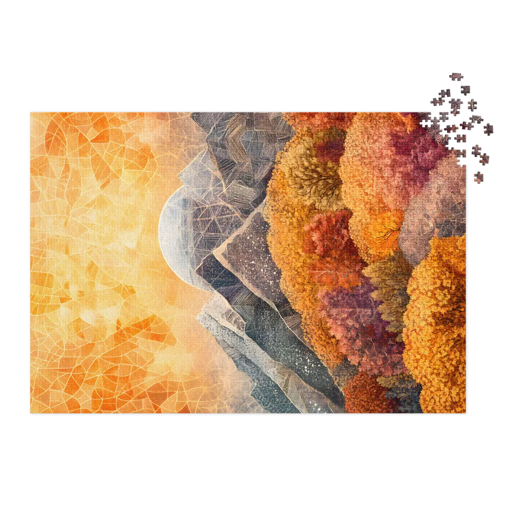 Golden Autumn Mountains