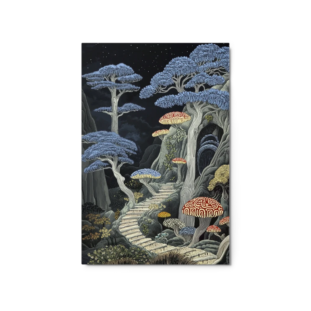 Enchanted Mushroom Forest | Art Print