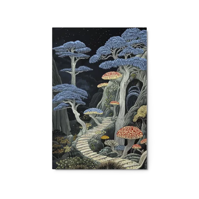 Enchanted Mushroom Forest | Art Print