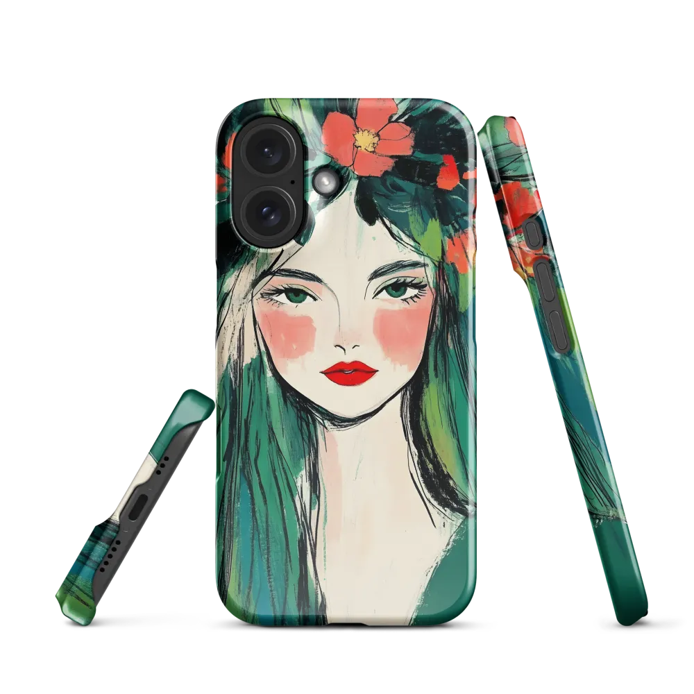 Verdant Bloom Portrait 
 iPhone 11 Pro Max | Snap Case
