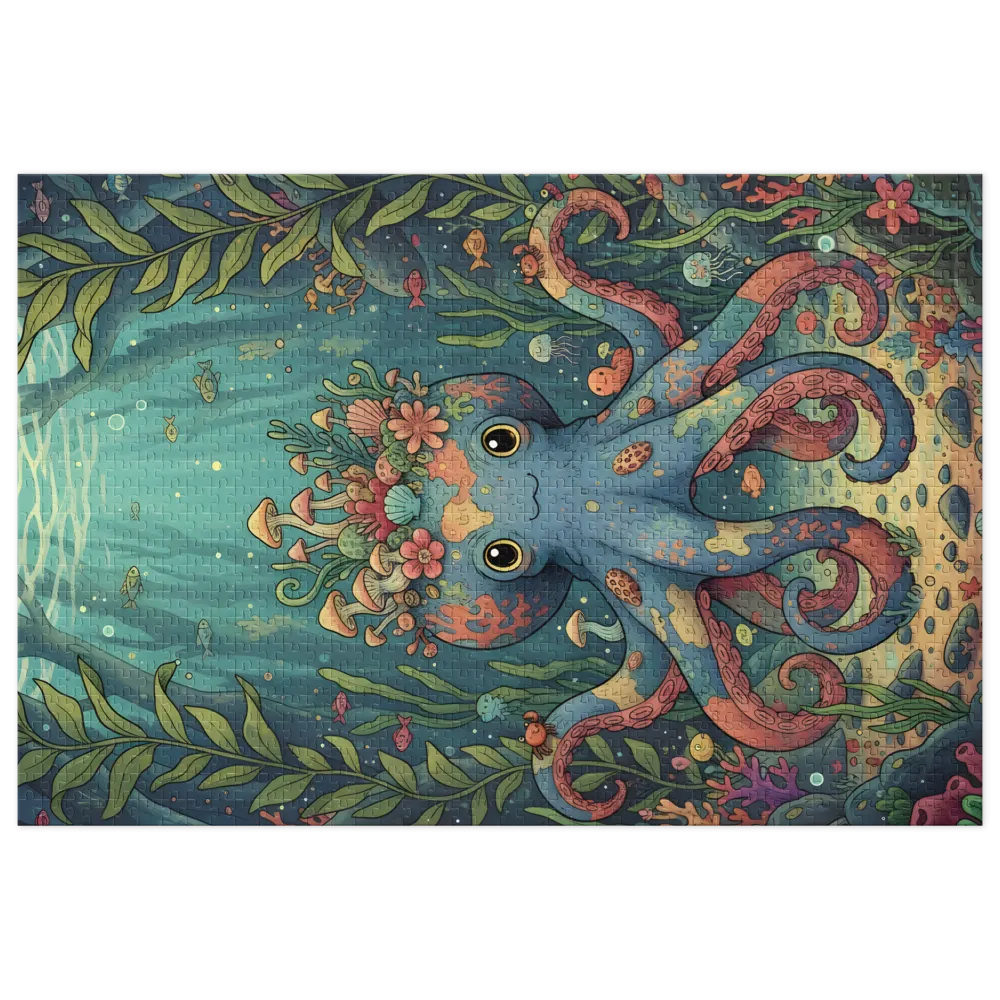 Coral Crown Octopus | Jigsaw Puzzles