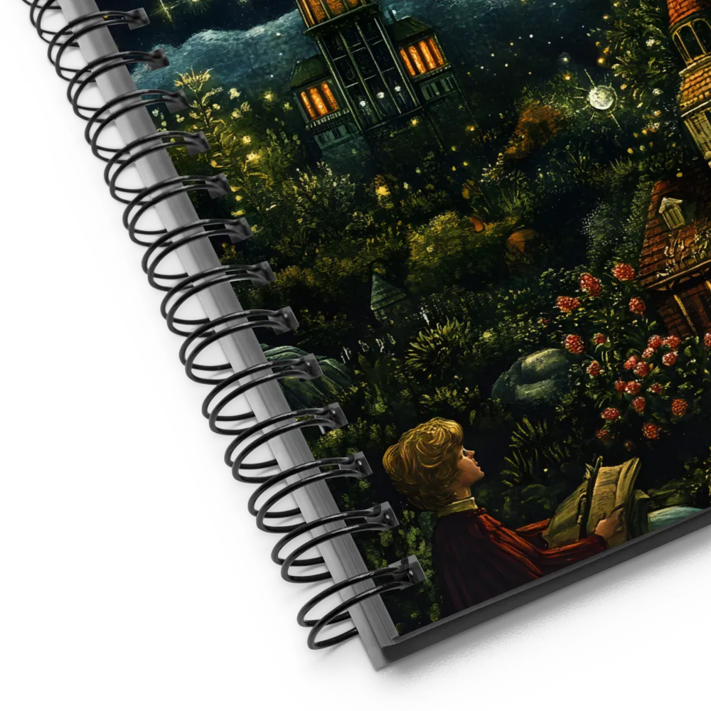 Celestial Garden Dream 
 Spiral Notebook | 140 pages