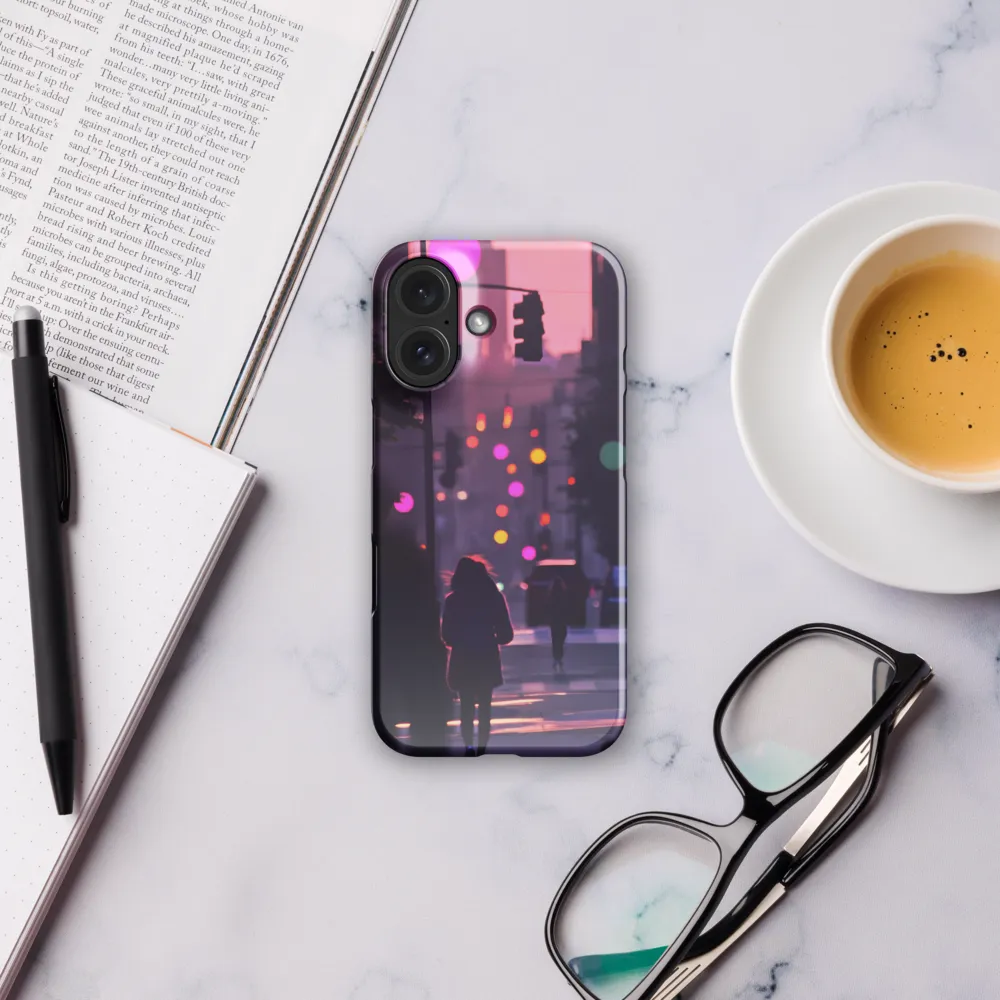 Ephemeral City Glow 
 Samsung Galaxy S10 | Snap Case