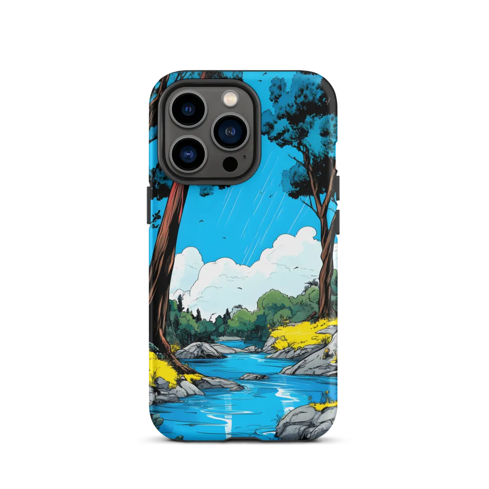 Serene River Landscape | Phone Case