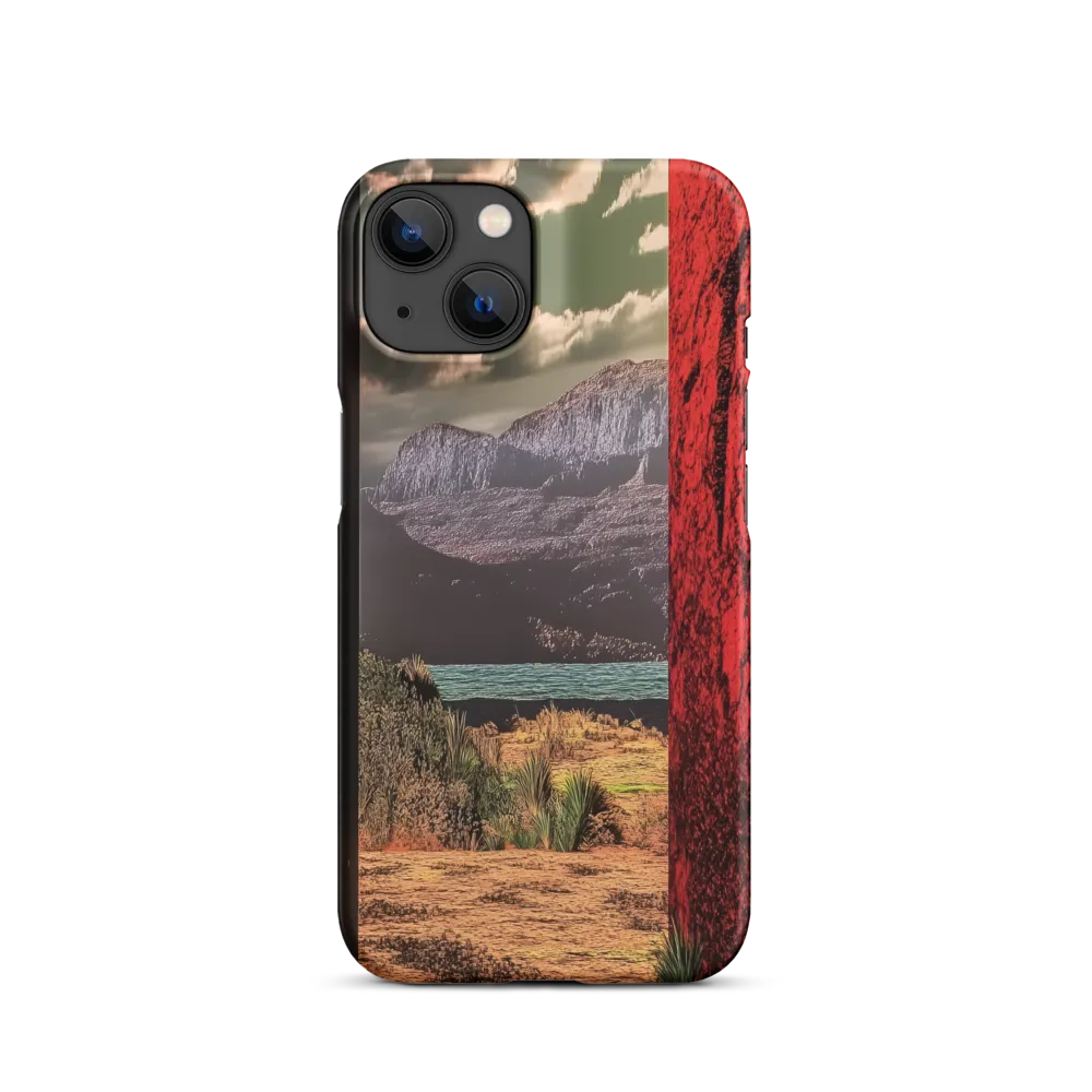 Surreal Landscape Framed by Walls | Phone Case