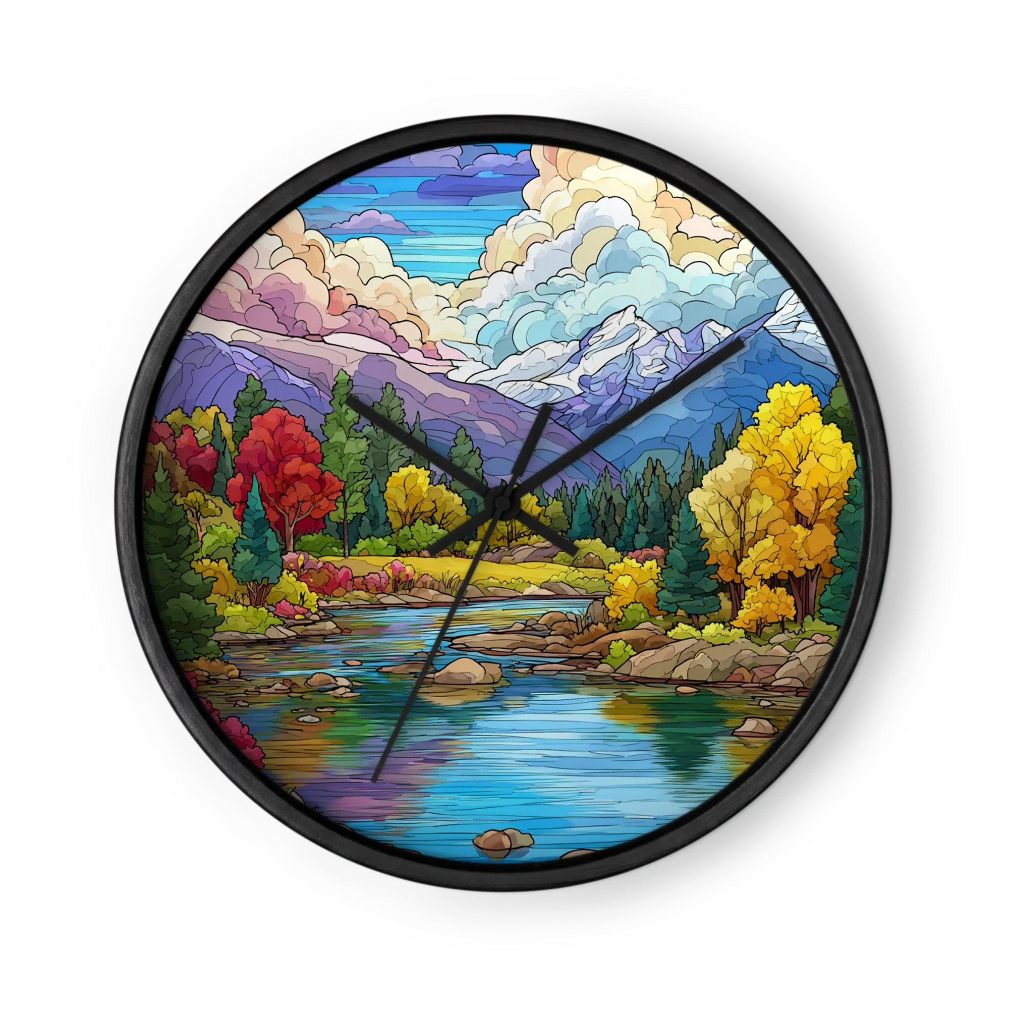 Autumn River Mountain