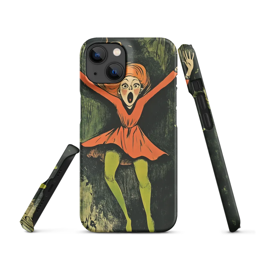 Falling Woman Illustration | Phone Case