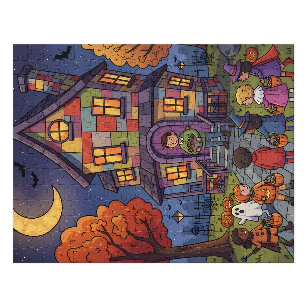 Trick-or-Treat Night | Jigsaw Puzzles