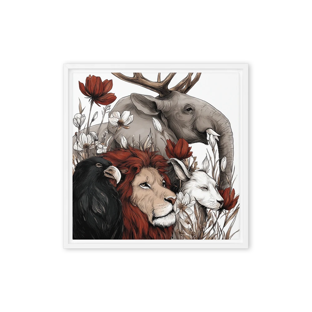 Chimera Wildlife Assembly | Art Print