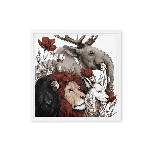 Chimera Wildlife Assembly | Art Print
