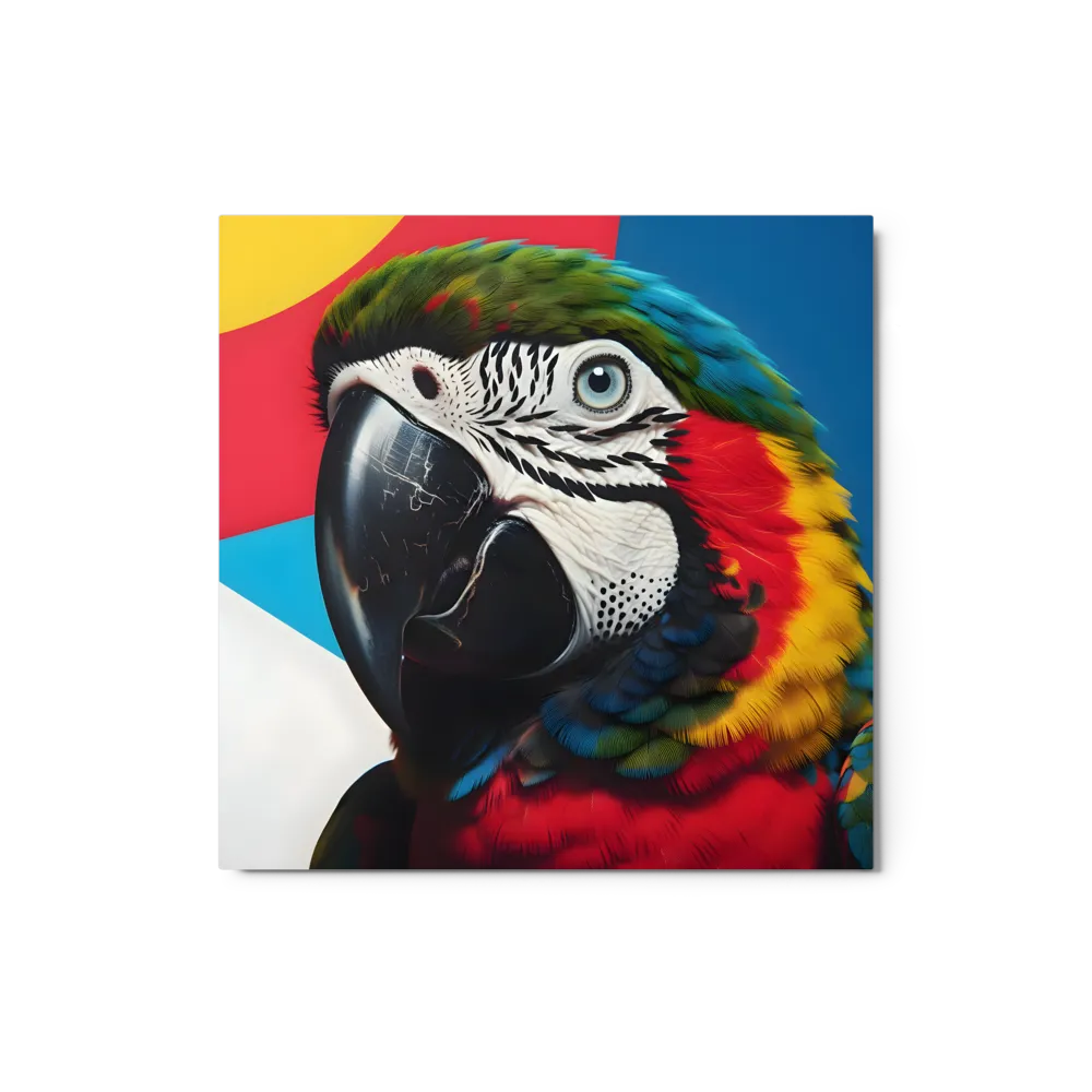 Scarlet Macaw Close-Up 
 Canvas | 6″x 6″