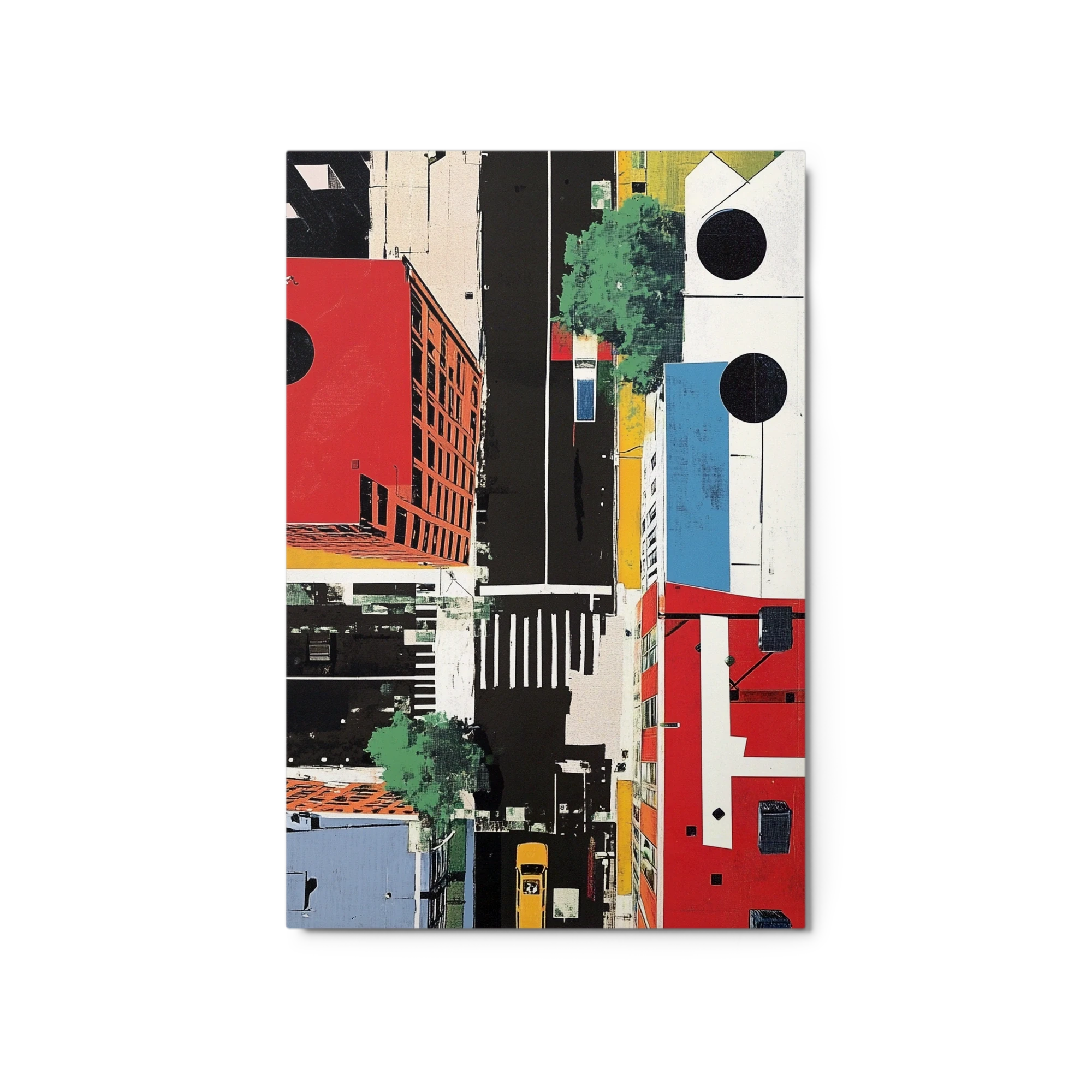 Abstract Cityscape View