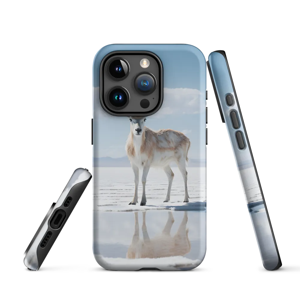 Antelope on Salt Flat | Phone Case