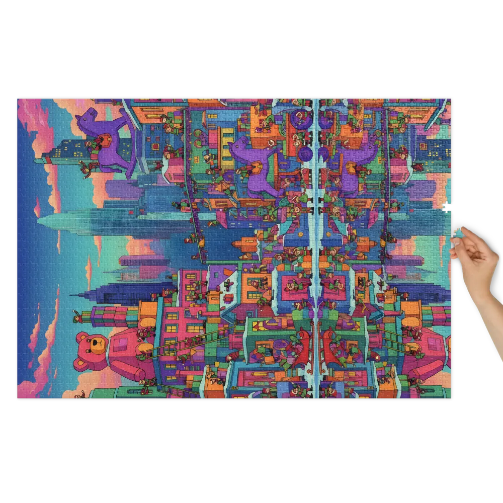 Toy City Reflection | Jigsaw Puzzles