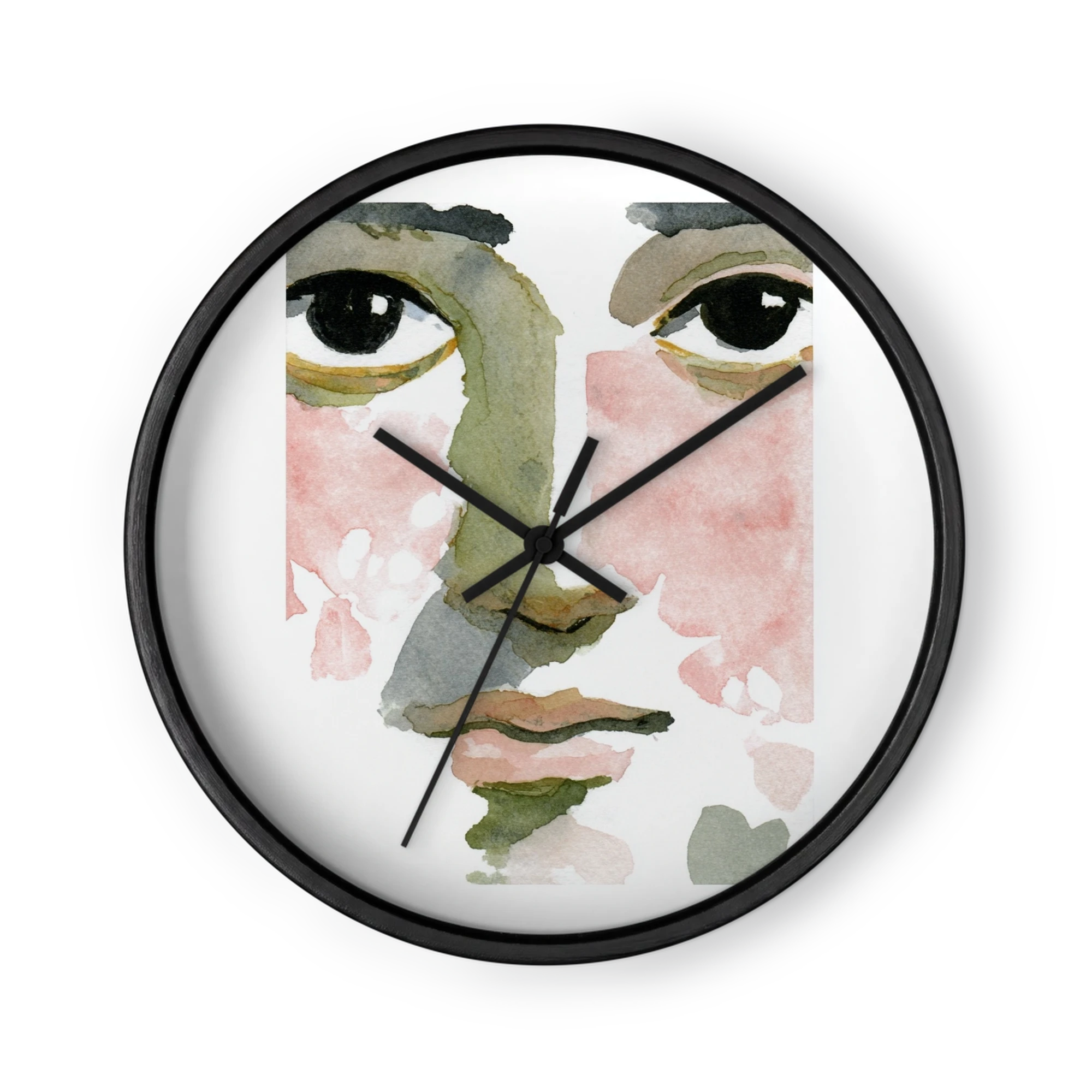 Gaze in Sage and Rose