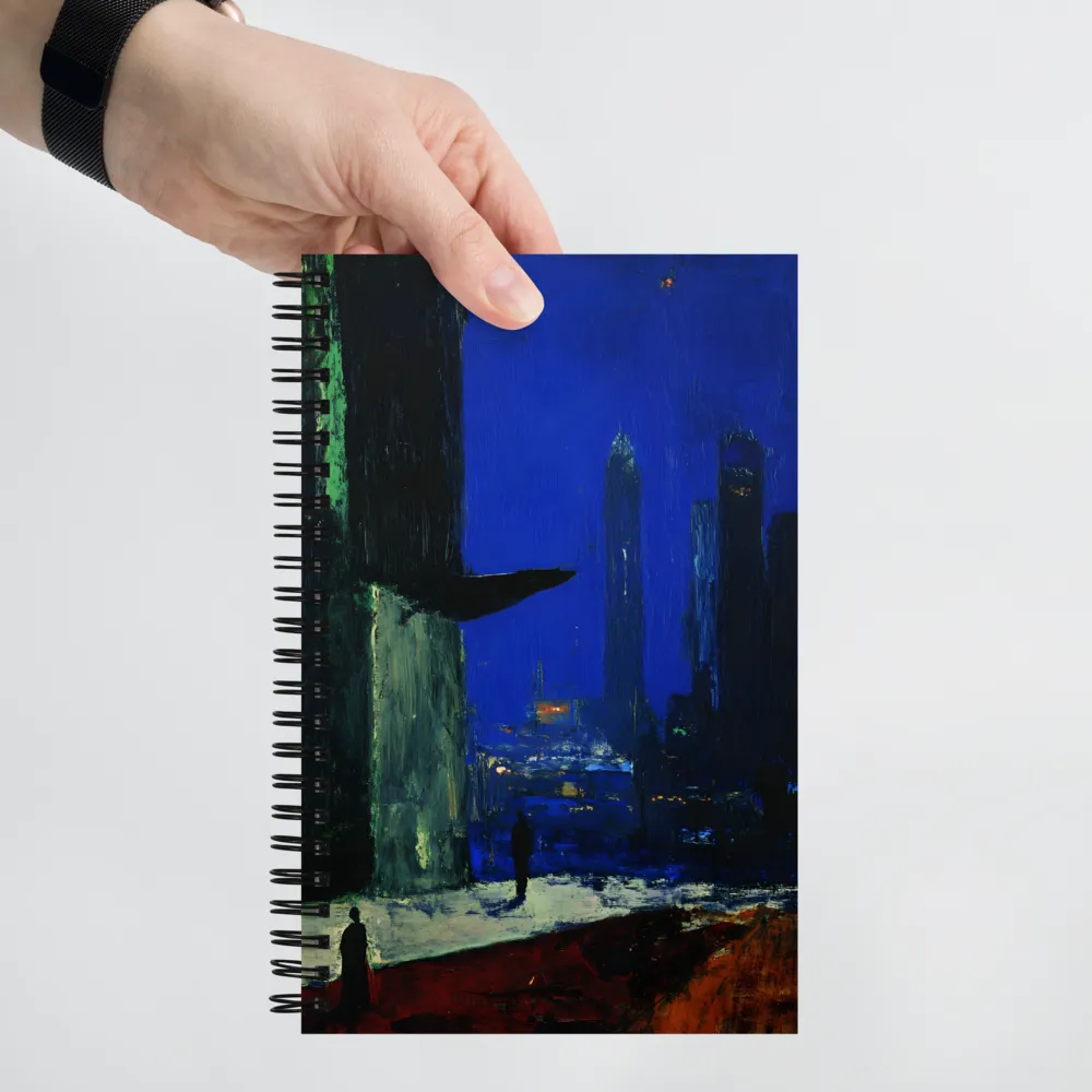 Urban Night Solitude 
 Spiral Notebook | 140 pages