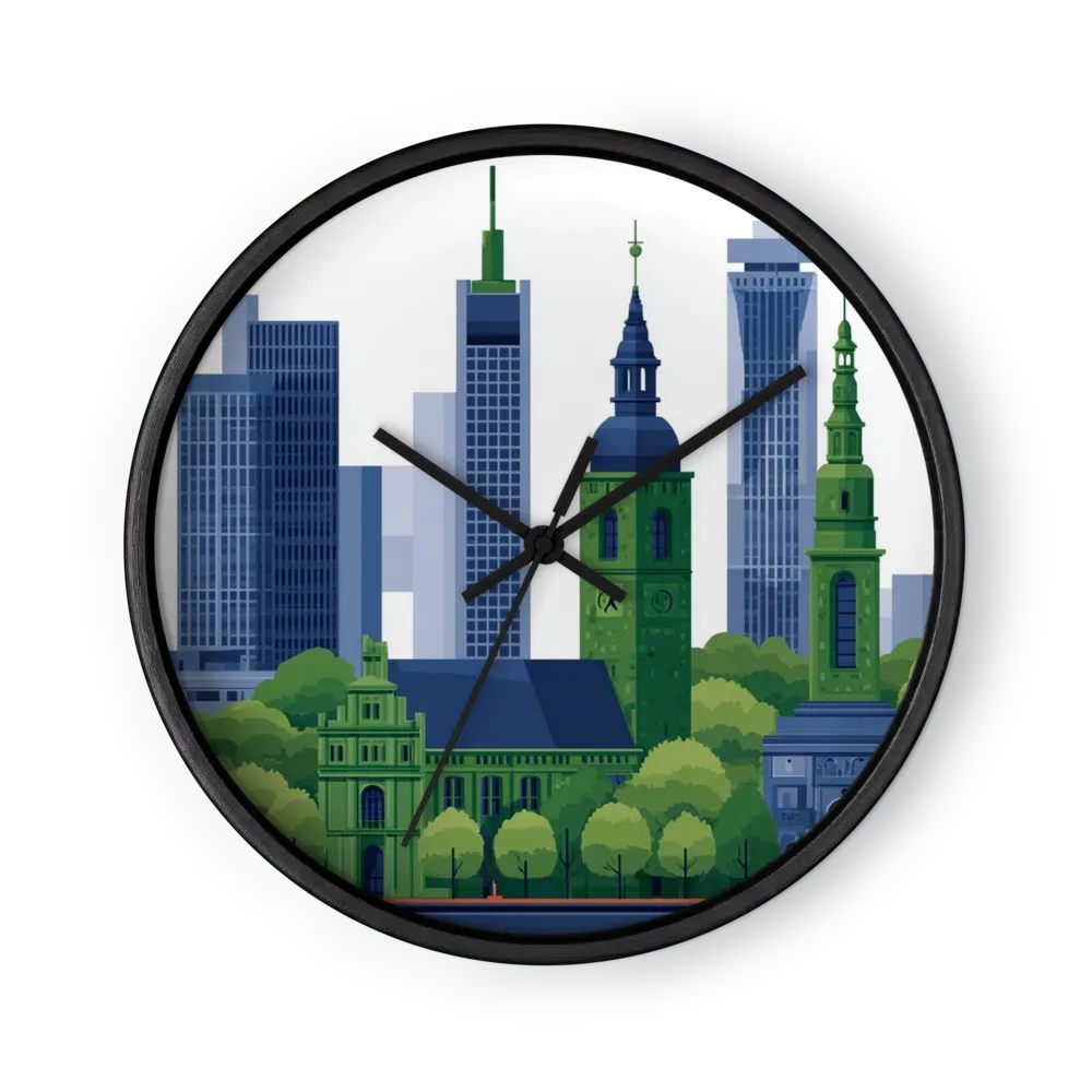 Green City Architecture | Wall Clock