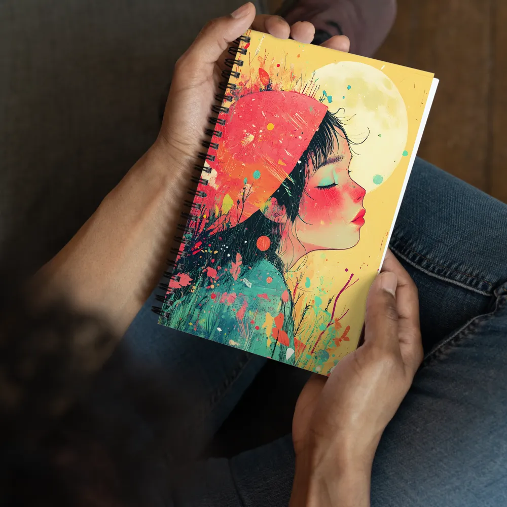 Lunar Reverie 
 Spiral Notebook | 140 pages