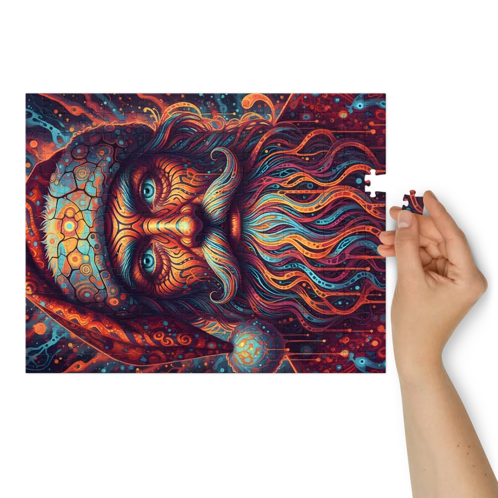 Cosmic Sage Portrait | Jigsaw Puzzles