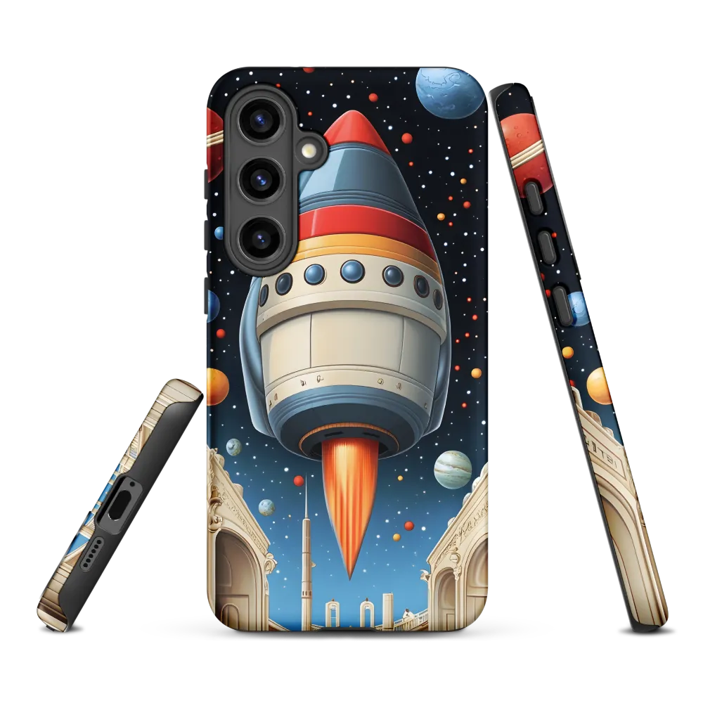 Cosmic Architecture: The Grand Ascent | Phone Case