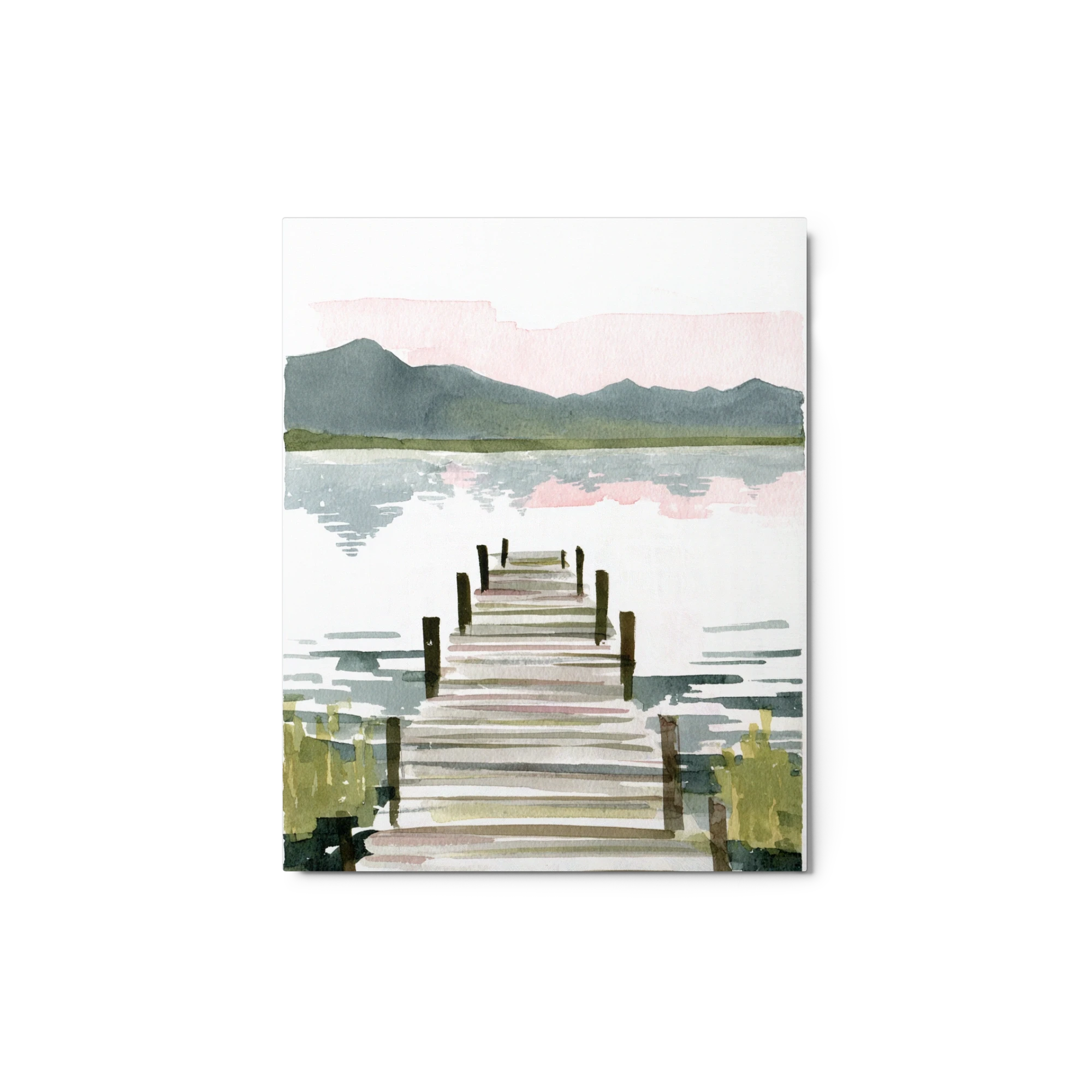 Serene Lake Dock