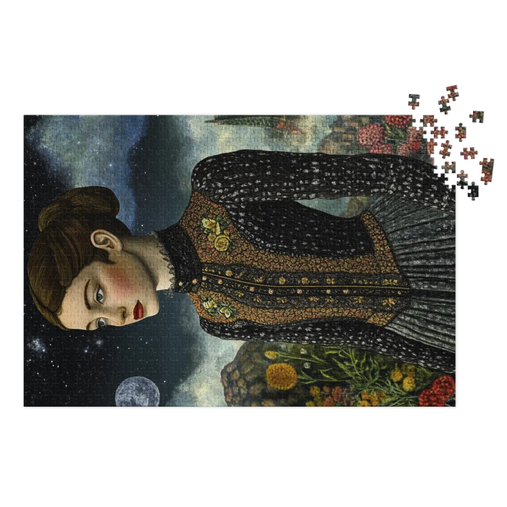 Sonho Celestial Vitoriano 
 Puzzle em caixa de metal
