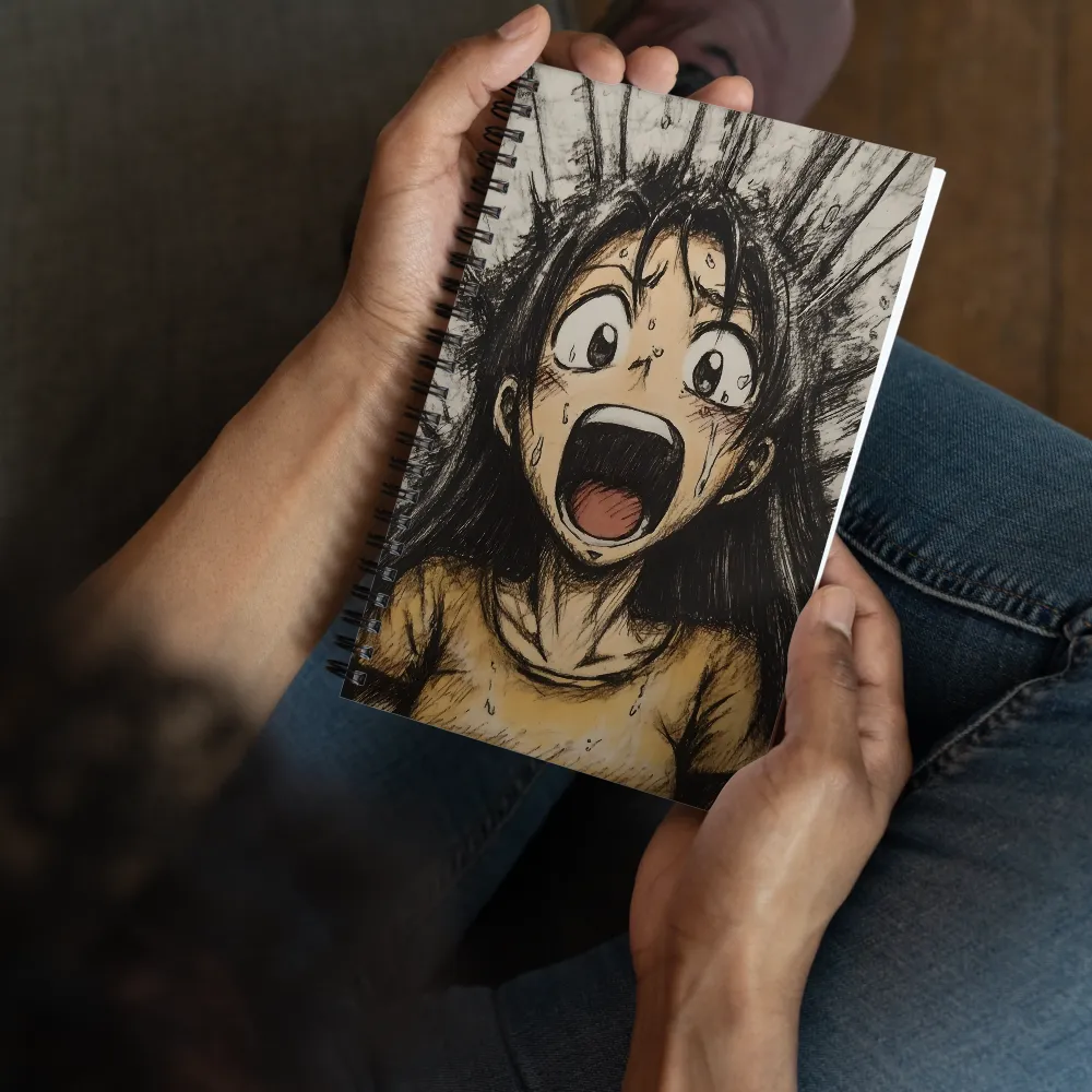 The Scream of Youth 
 Spiral Notebook | 140 pages