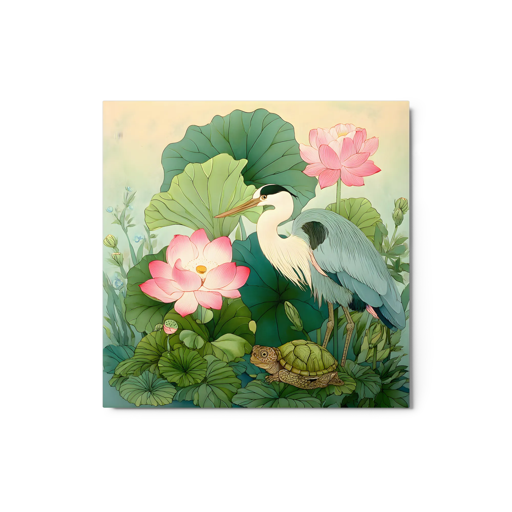 Harmony of the Pond 
 Canvas | 6″x 6″