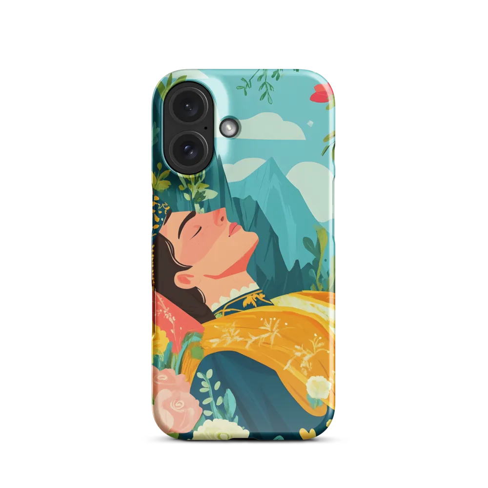 Dreamer in Bloom 
 Samsung Galaxy S22 Plus | Snap Case