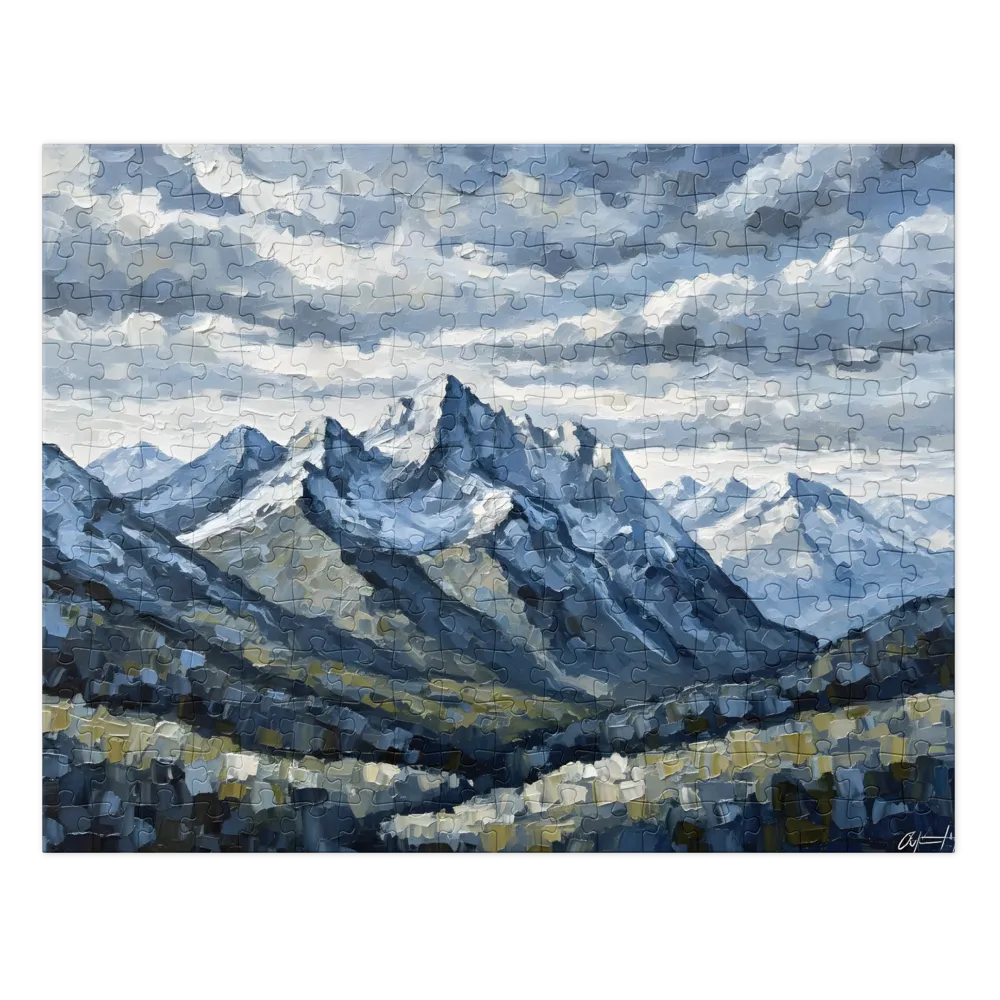 Alpine Impasto Majesty | Jigsaw Puzzles