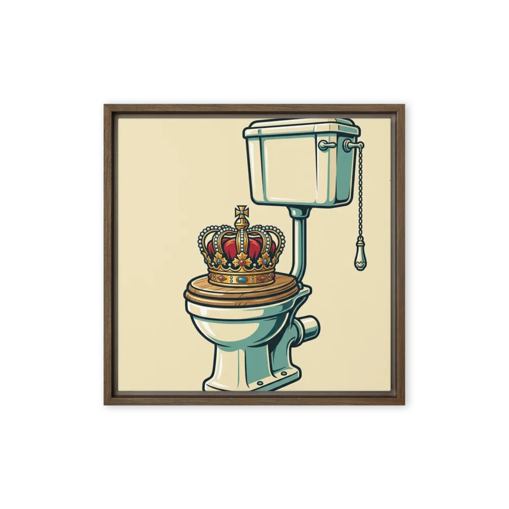 The Throne 
 Canvas | 8″x 8″