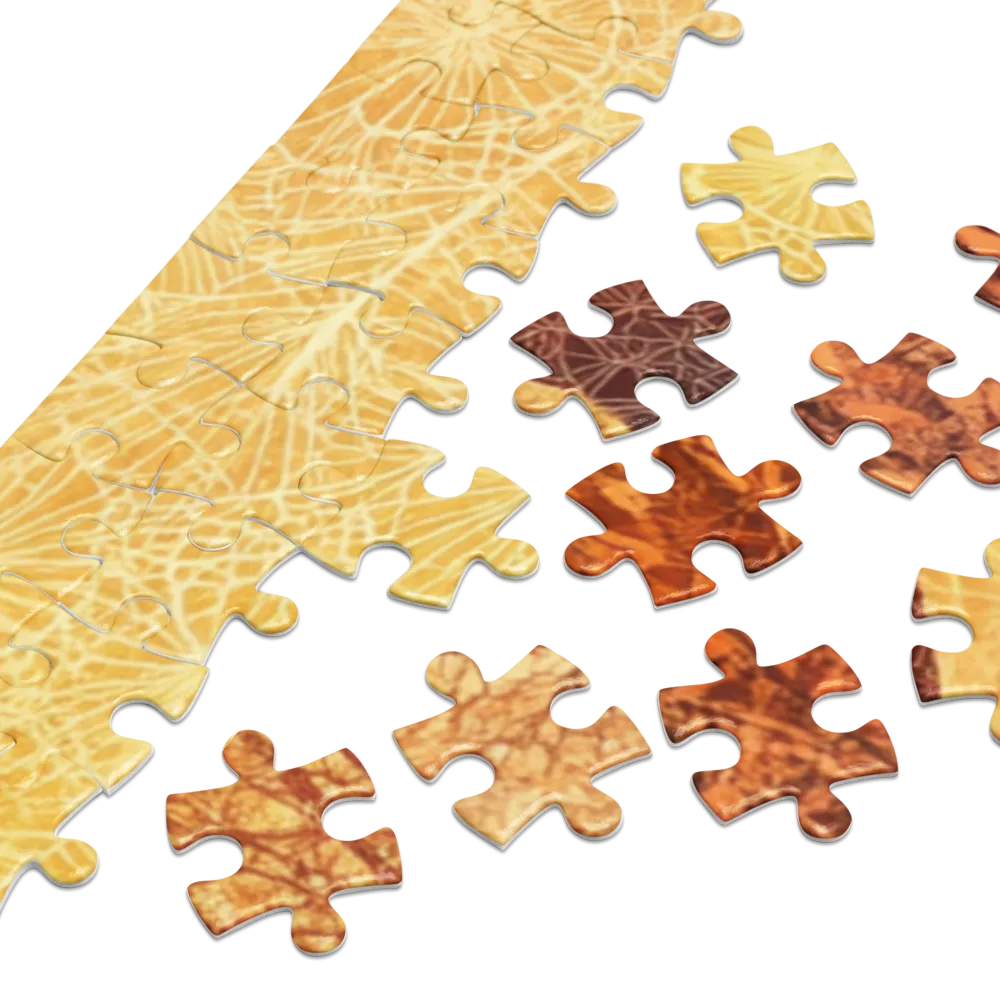 Solitary Figure in Abstract Landscape | Jigsaw Puzzle (252/520 pieces)