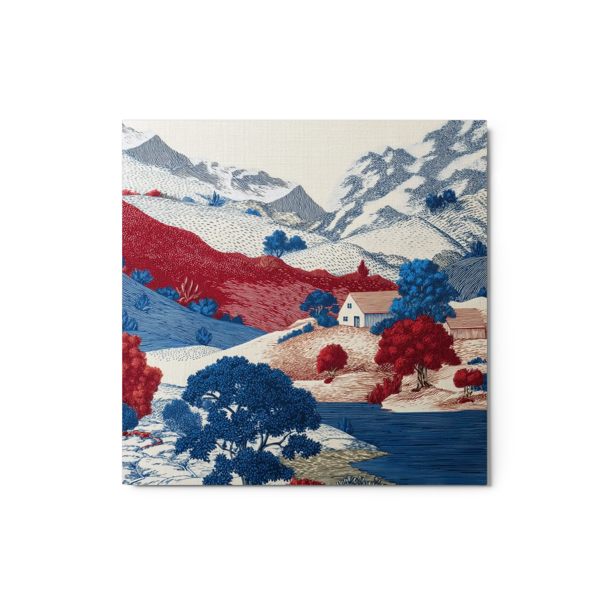 Crimson and Blue Valley
