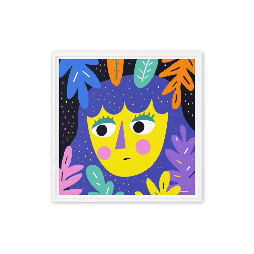 Botanical Night Portrait | Art Print