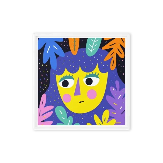 Botanical Night Portrait | Art Print