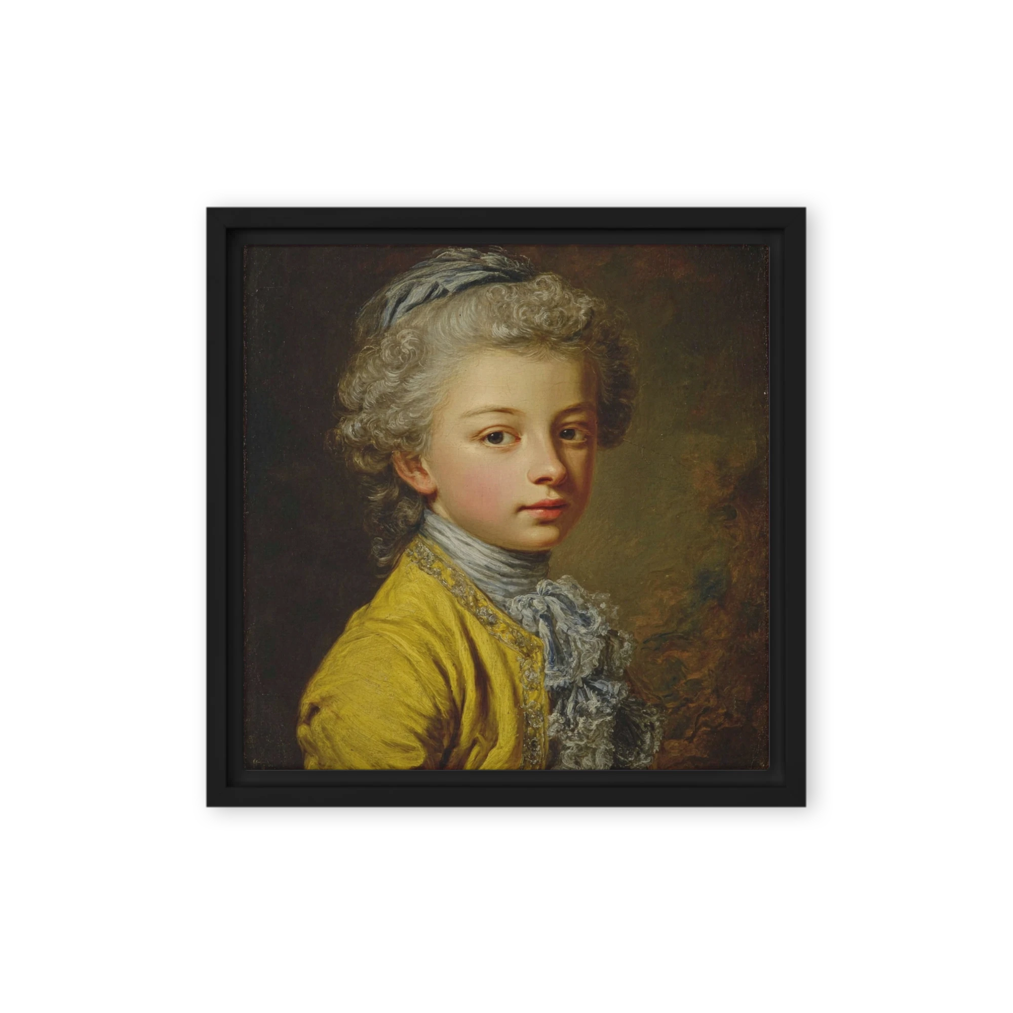 Portrait of a Boy in Yellow