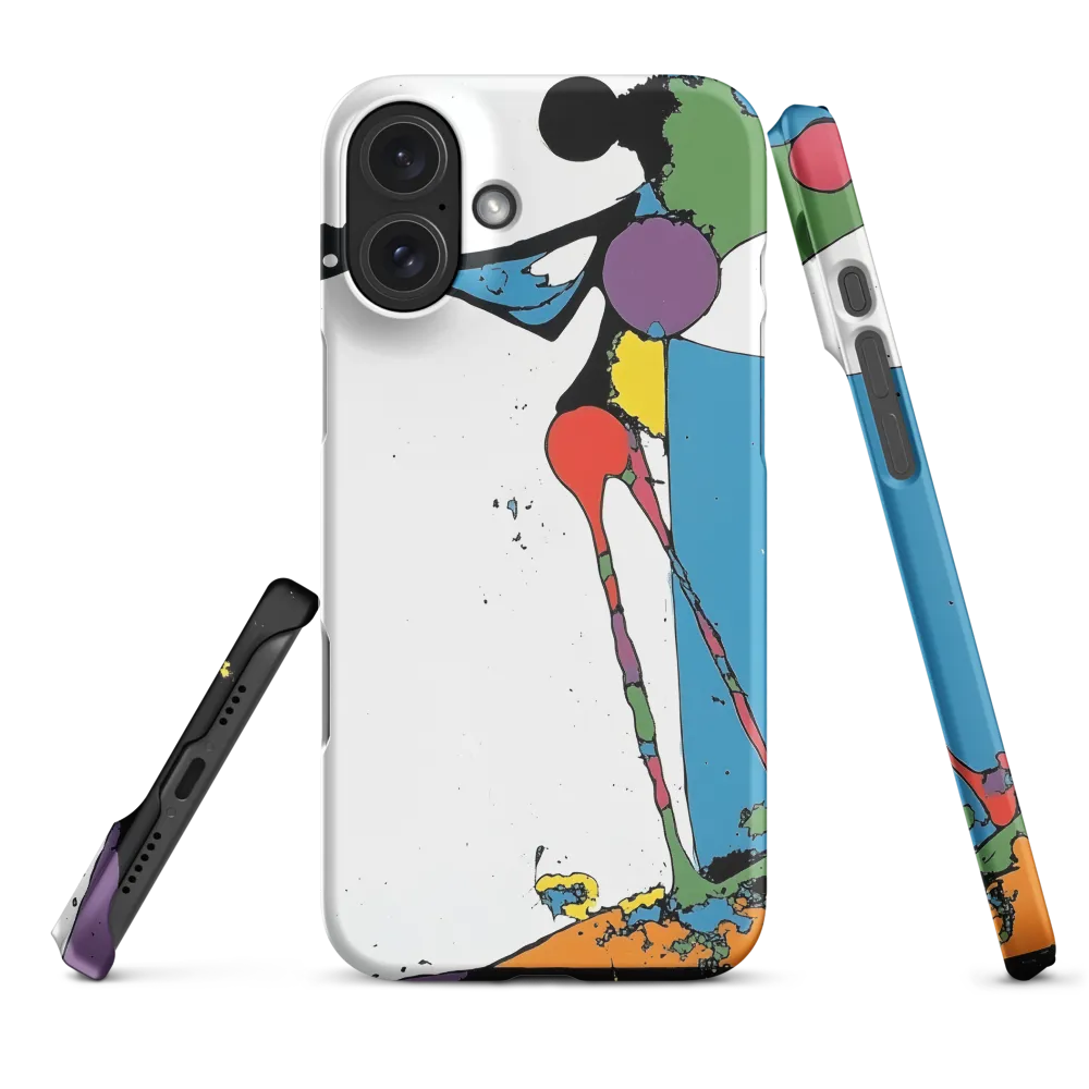Abstract Figures in Vibrant Colors | Phone Case