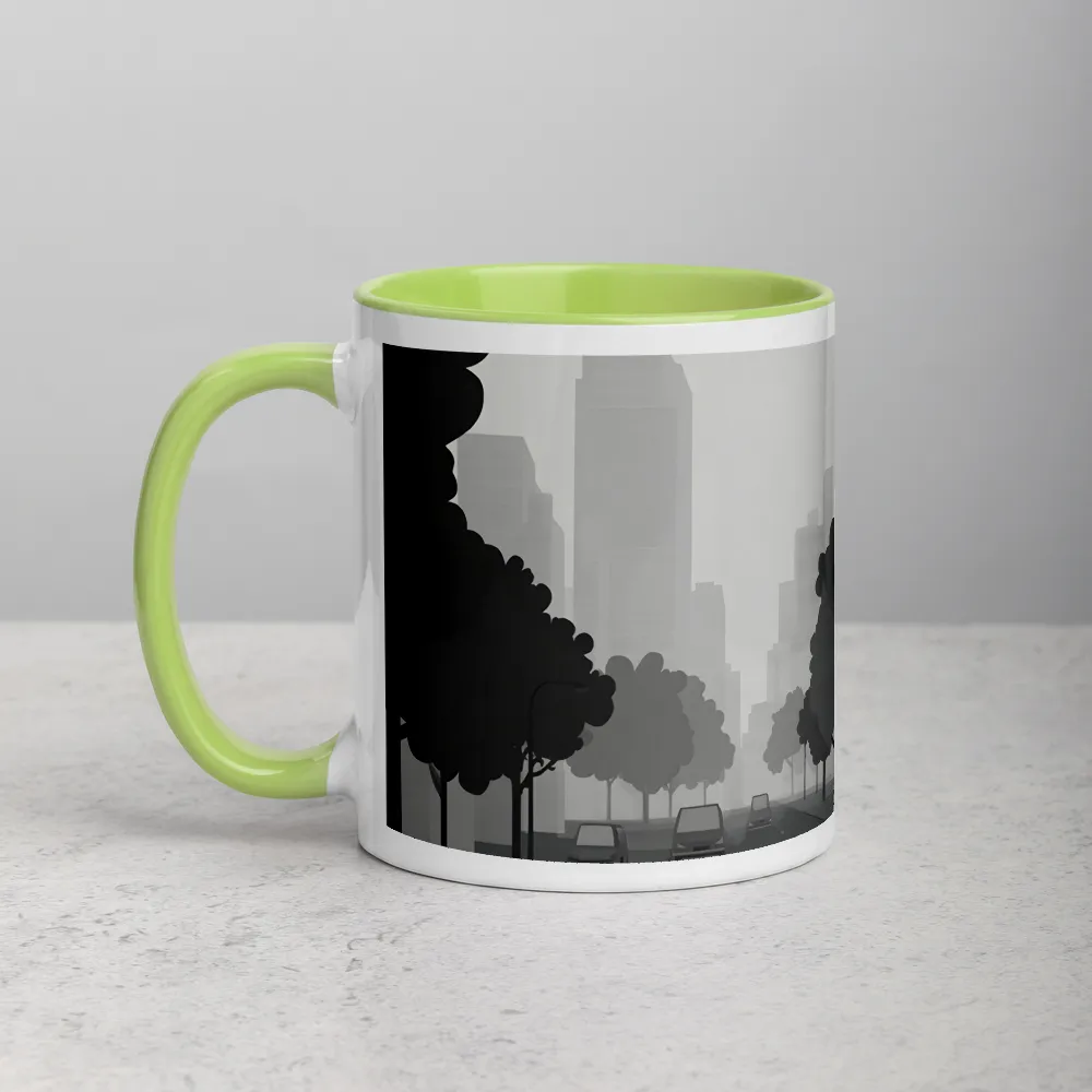 Hazy Avenue 
 Mug