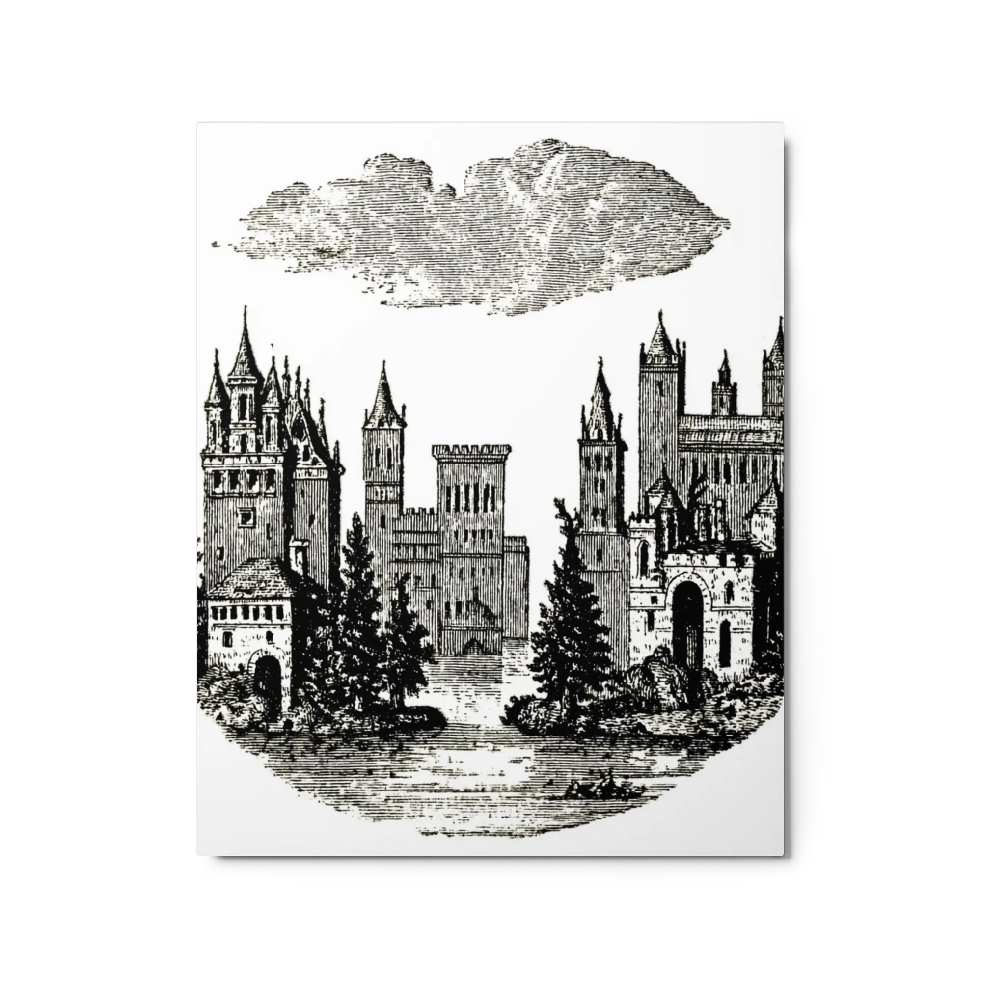 Medieval Castle Illustration