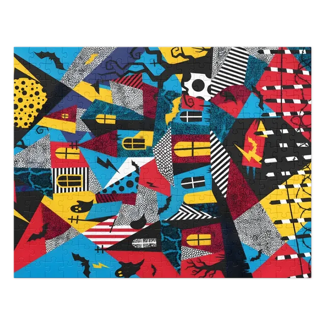 Haunted Village Collage | Jigsaw Puzzles