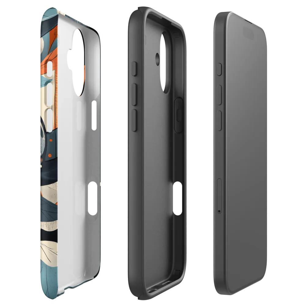 Modern Abstract Floral Design | Phone Case