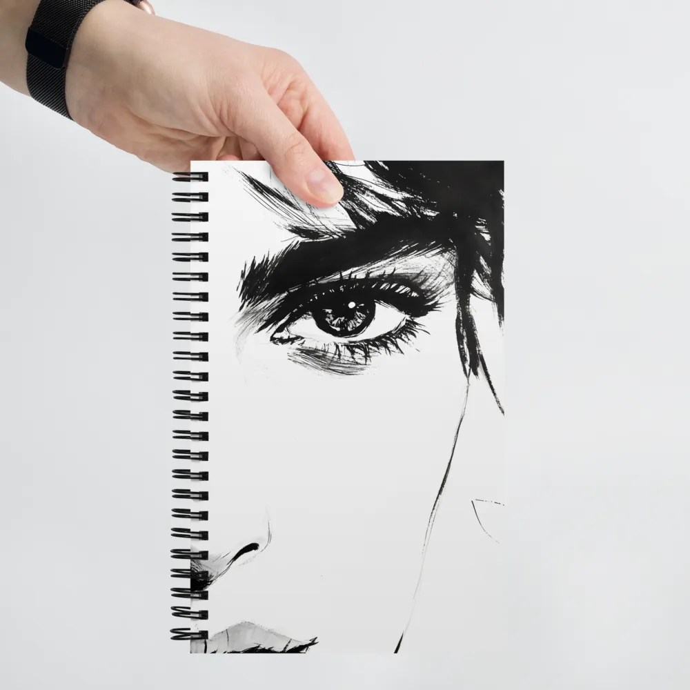 Gaze of Ink 
 Spiral Notebook | 140 pages